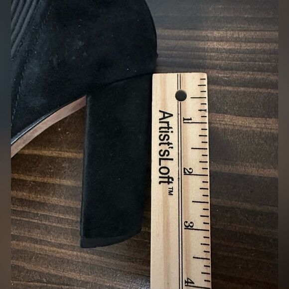 Donald Pliner Hudson Heeled Chelsea Ankle Boot Black Leather‎ Women's 7.5 - Picture 14 of 14